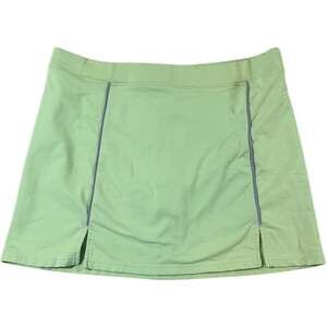Athleta Green Athletic Skort Skirt with Zipper Pocket Women’s Small